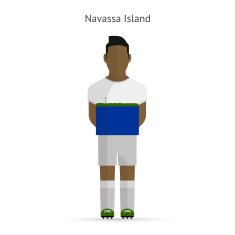 Navassa Island football player Soccer uniform