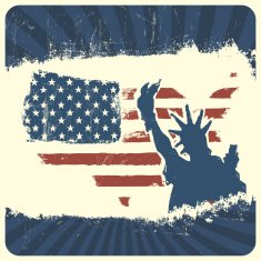 Patriotic background Vector EPS10