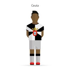 Ceuta football player Soccer uniform