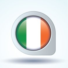 Flag of Ireland vector illustration N10