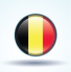 flag of Belgium vector illustration N10