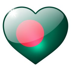 bangladesh heart button