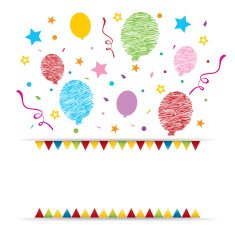 Flying Balloon Banner