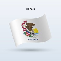 State of Illinois Flag N3