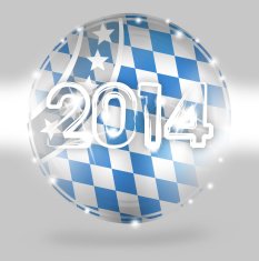 Bavaria Oktoberfest Icon Button Design N2