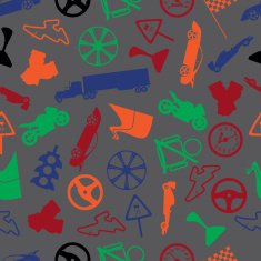 automotive colorful pattern eps10