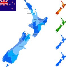 New Zealand Map N4