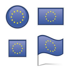 Europe flags N3
