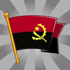 Flag of Angola N16