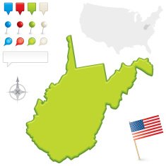West Virginia State Map N4