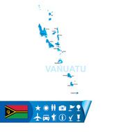 Vanuatu map