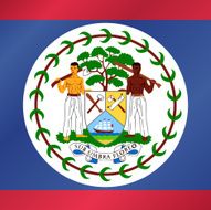 BELIZE COAT OF ARMS