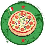 Pizza stamp N2