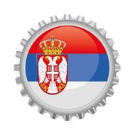 Serbia bottle top