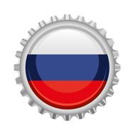 Russia bottle top
