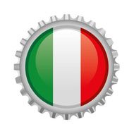 Italy bottle top