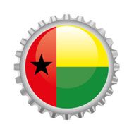 Guinea-Bissau bottle top