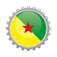French Guiana bottle top