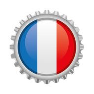 France bottle top