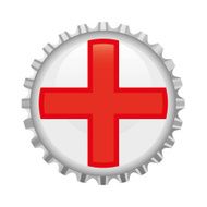 England bottle top