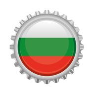 Bulgaria bottle top