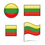 Lithuania flags