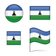 Lesotho flags