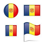 Andorra flags