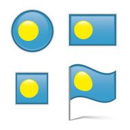Palau flags