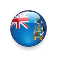 World Flag Button South Georgia and the Sth Sandwich Islands