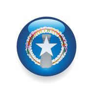 World Flag Button Northern Mariana Islands