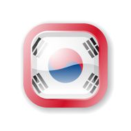 South Korea Flag Icon N3