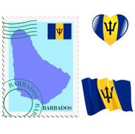 national colours of Barbados