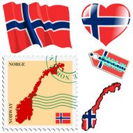 national colours of Norway
