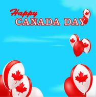 Canada Day background