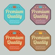 Set of Vintage Retro Badge N21