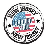 New Jersey Garden State stamp