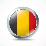 Belgium Flag Button N5