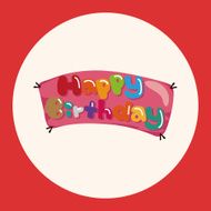 birthday banner theme elements N4