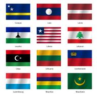 Set Flags of world sovereign states N42