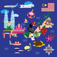 Malaysia Guide Map