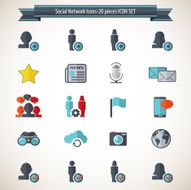 Social Network Icon set N2