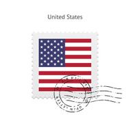 United States Flag Postage Stamp