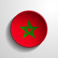 Morocco 3d Round Button