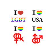 Same-sex marriage icons celebrate pride N2