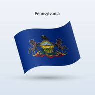 Commonwealth of Pennsylvania Flag N3