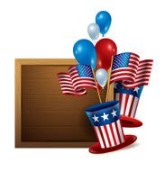 4th of July Celebration Background
