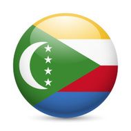 badge in colours of The Comoros flag