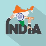 India Typography Design