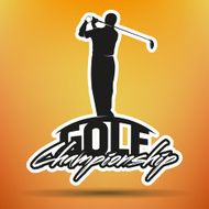 vintage golf label N4